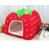 Pet dog house bed