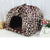 Pet dog house bed