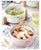 Ceramic Bowl with Bamboo Rack Holder