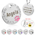 Puppy Cat ID Tag Engraved