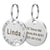 Puppy Cat ID Tag Engraved
