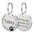 Puppy Cat ID Tag Engraved