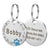 Puppy Cat ID Tag Engraved