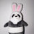 Warm Rabbit Hat New Year Party